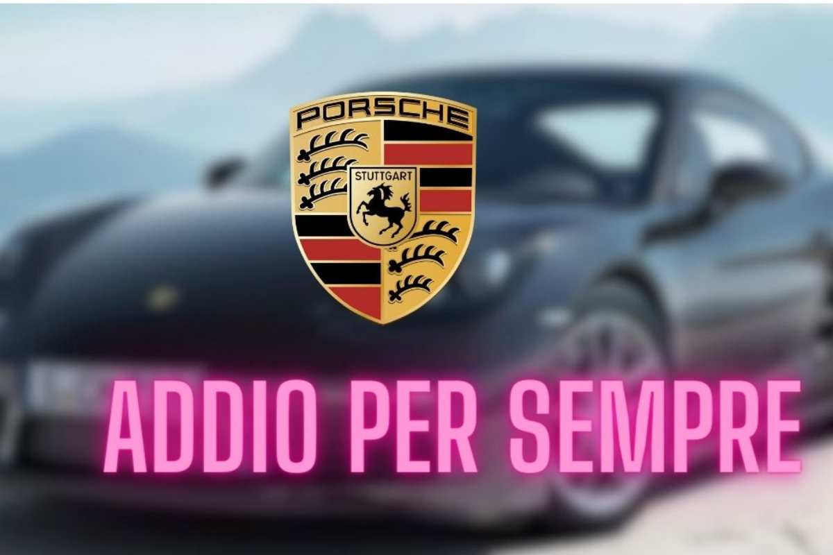Porsche stop alla produzione